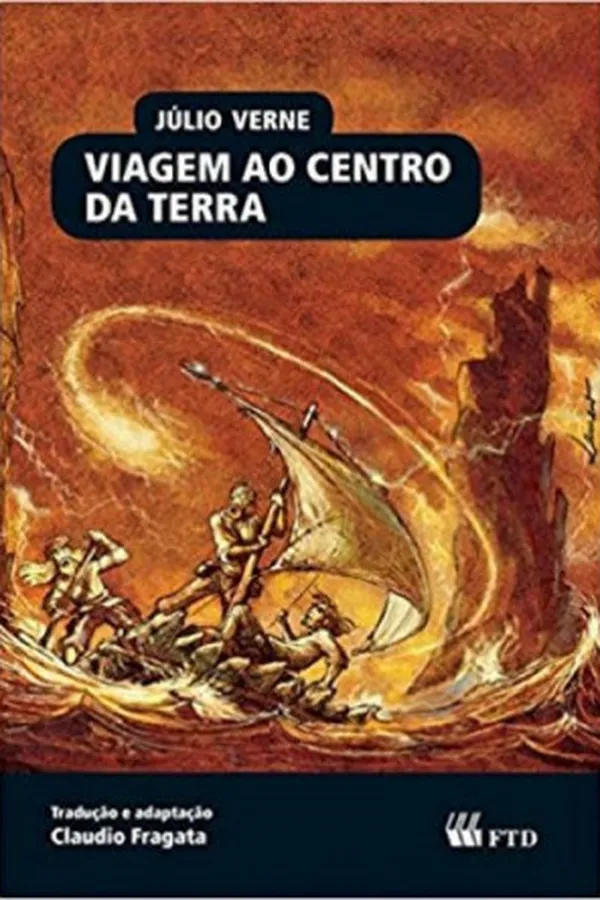 Capa de Viagem ao centro da terra