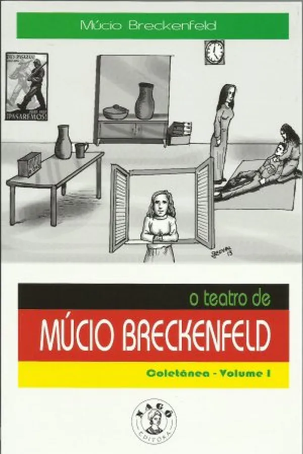 Capa de O Teatro de Múcio Breckenfeld