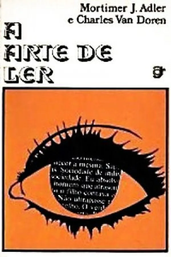 Capa de A Arte de Ler