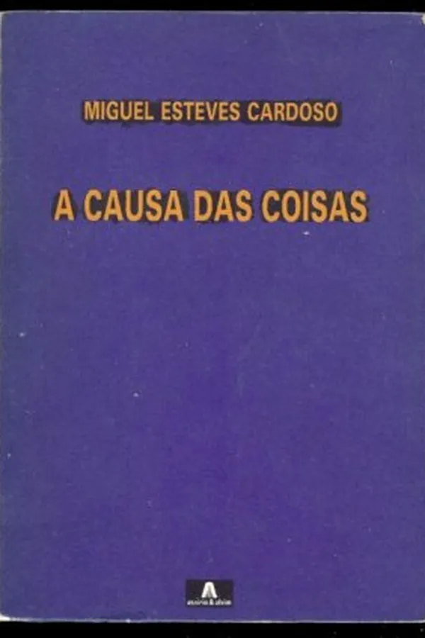 Capa de A Causa Das Coisas