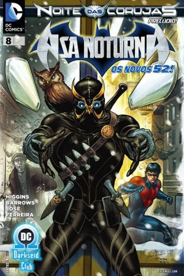 Cover of Asa Noturna #08 - Os Novos 52