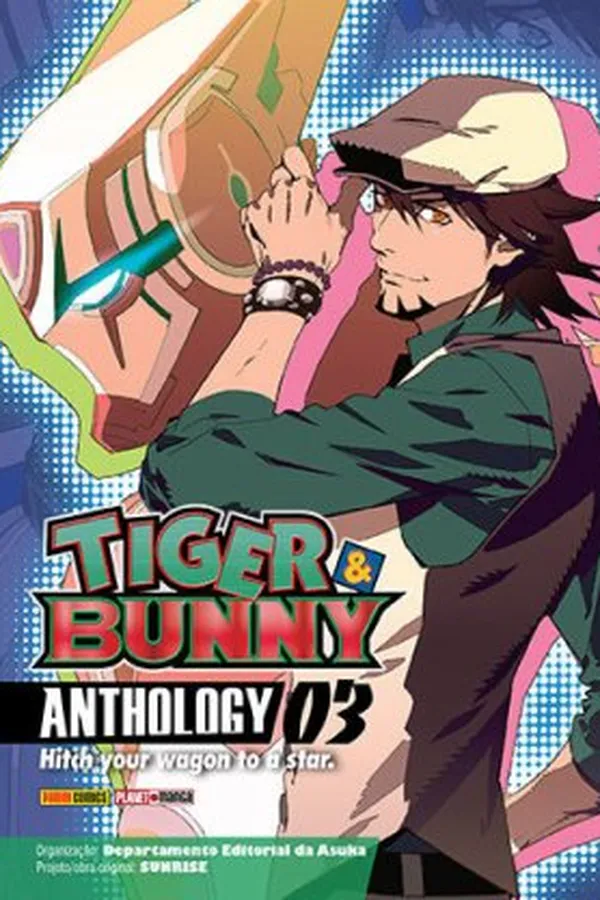 Capa de Tiger & Bunny Anthology #3