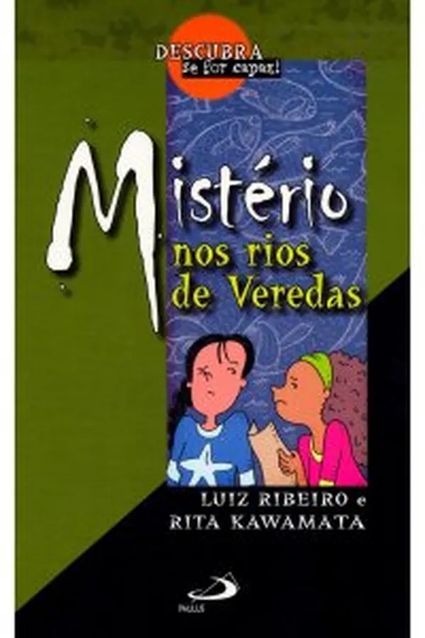 Capa de Mistério nos rios de Veredas