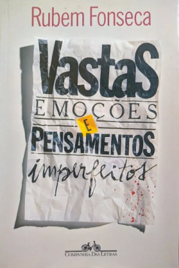 Capa de Vastas Emoções e Pensamentos Imperfeitos