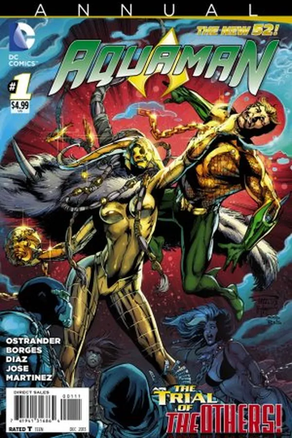 Capa de Aquaman Annual #1