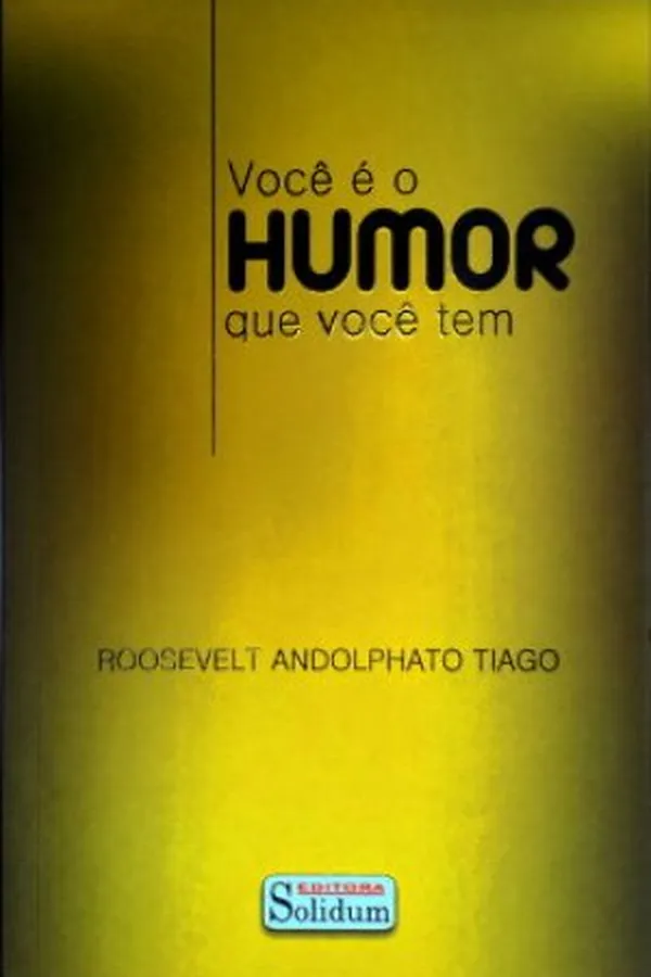 Capa de Você é o humor que você tem