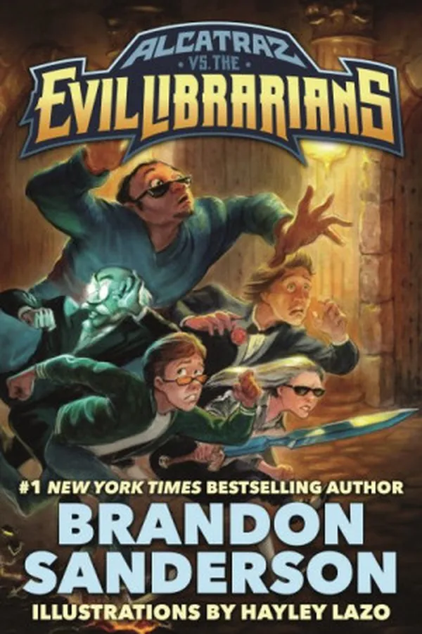 Capa de Alcatraz vs. the Evil Librarians