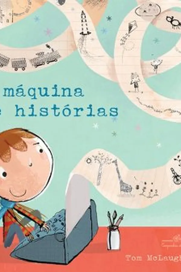 Capa de A Máquina de Histórias