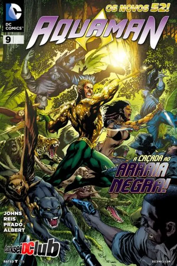 Capa de Aquaman #9 (Os Novos 52)