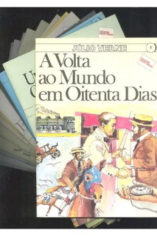 Capa de Coleção Júlio Verne