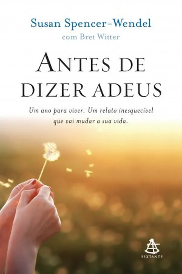 Capa de Antes de dizer adeus