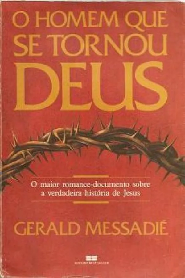 Capa de O homem que se tornou Deus