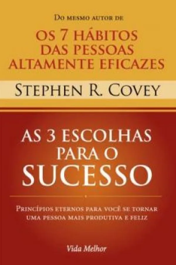 Capa de As 3 escolhas para o Sucesso