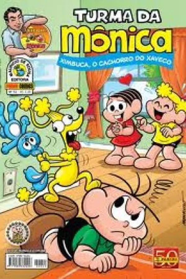 Capa de Turma da Mônica N°52