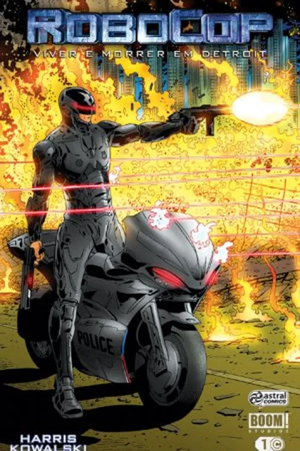 Capa de Robocop: Viver e Morrer em Detroit
