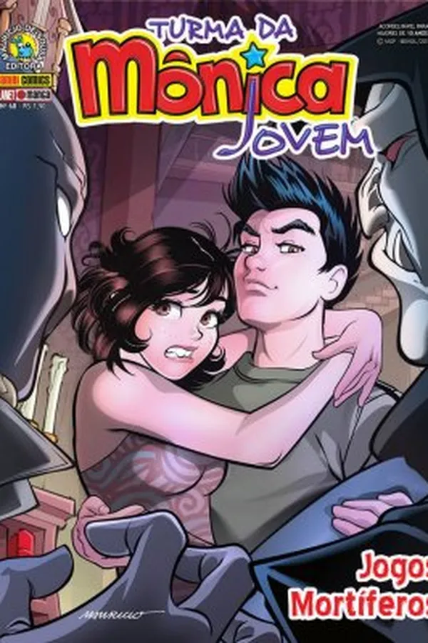 Capa de Turma da Mônica Jovem #68