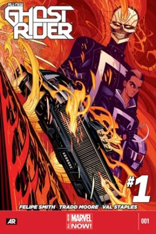 Capa de All-New Ghost Rider #1