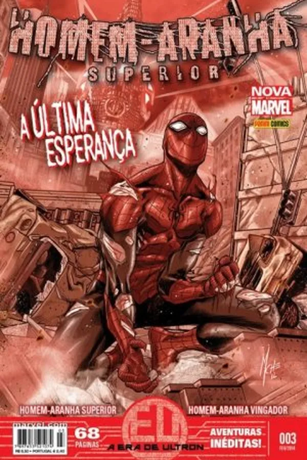 Capa de Homem-Aranha Superior #03