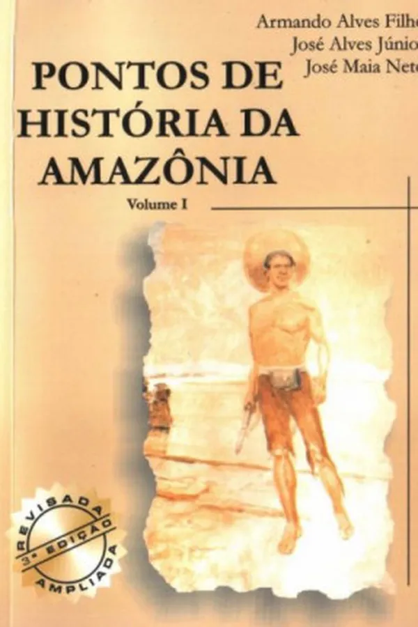 Capa de Pontos de História da Amazônia