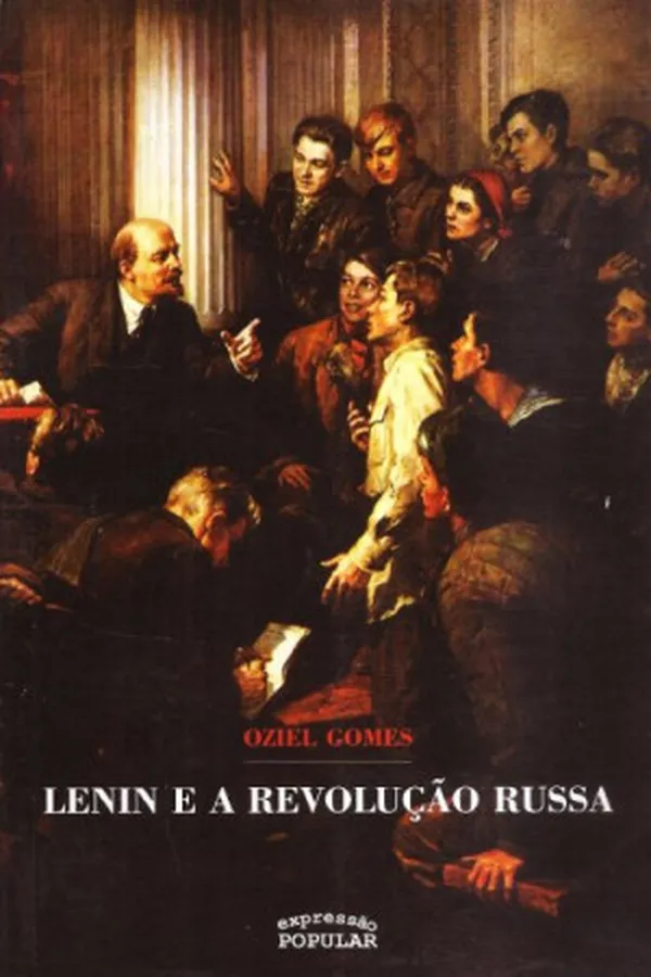 Capa de Lenin e a revolução russa