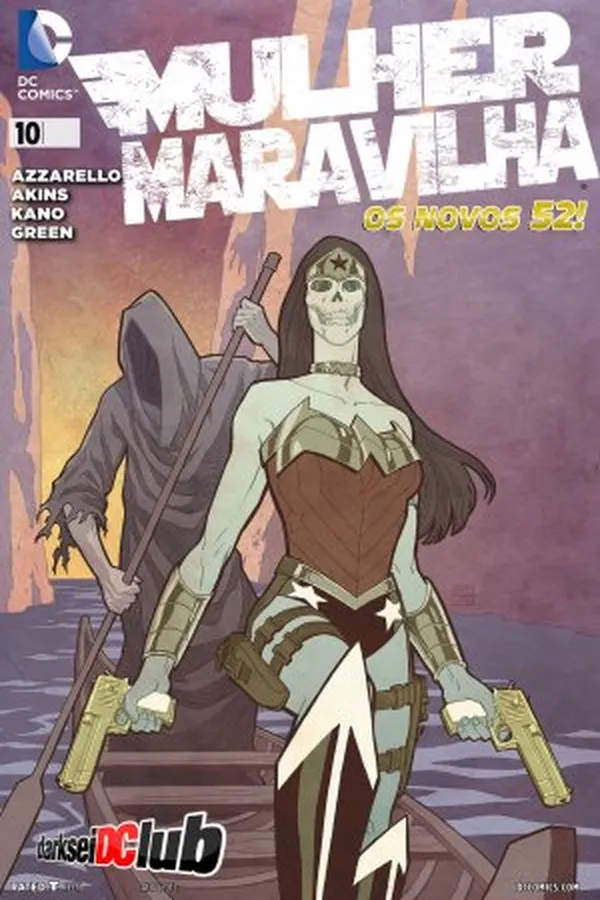 Capa de Mulher-Maravilha #10 (Os Novos 52)