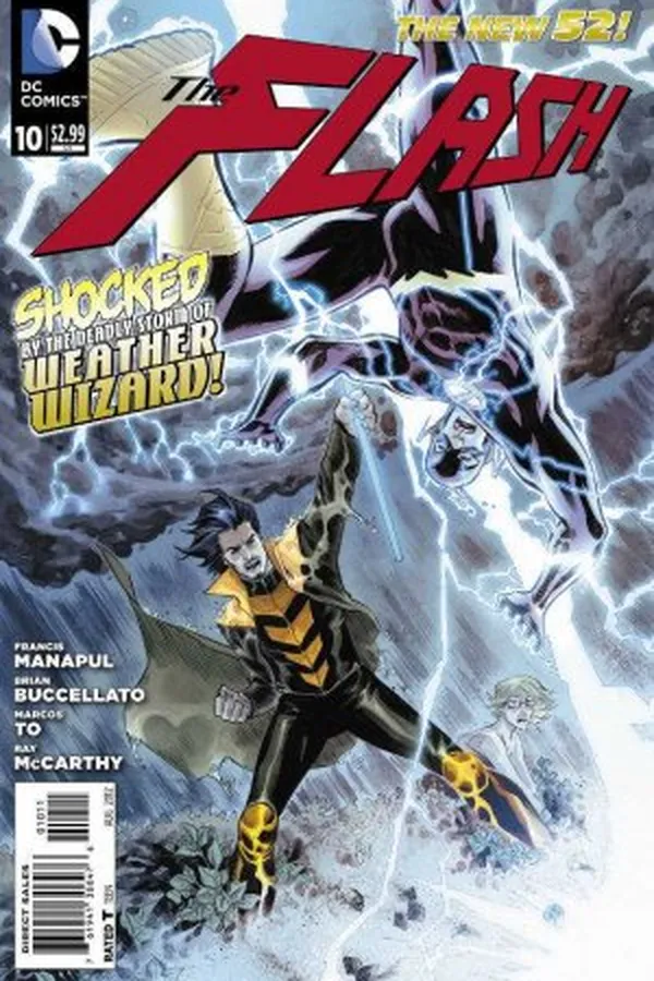 Capa de The Flash #10 - Os novos 52