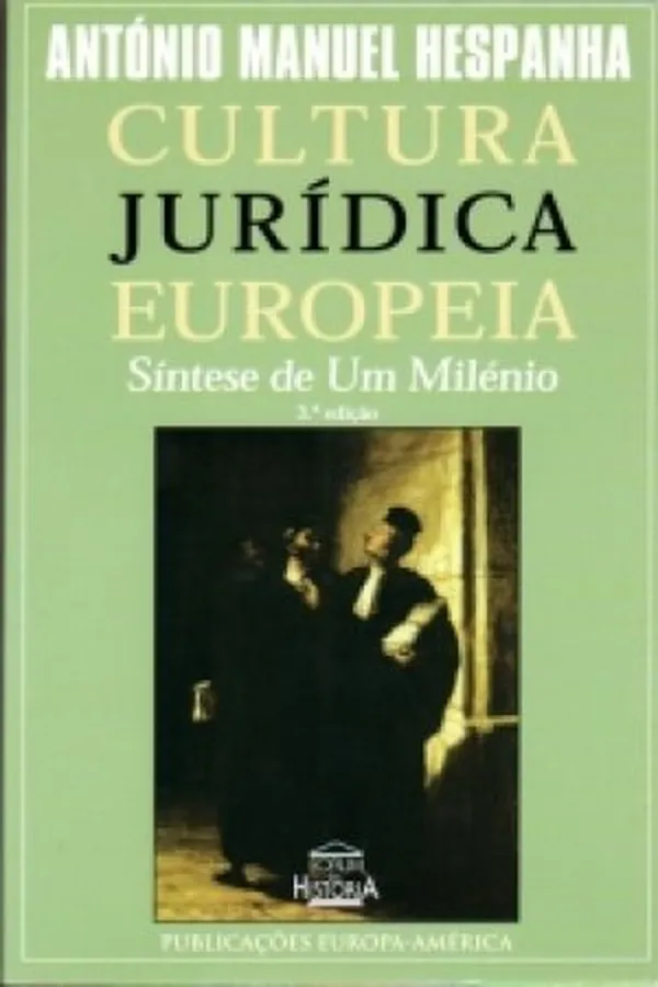 Capa de A Cultura Jurídica Europeia