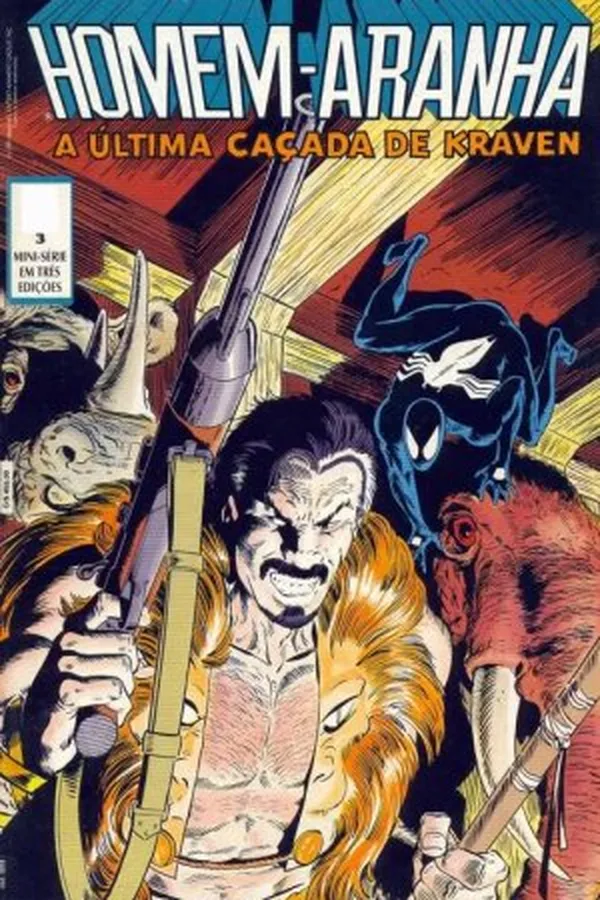Capa de O Espetacular Homem-Aranha - A Última Caçada de Kraven #3