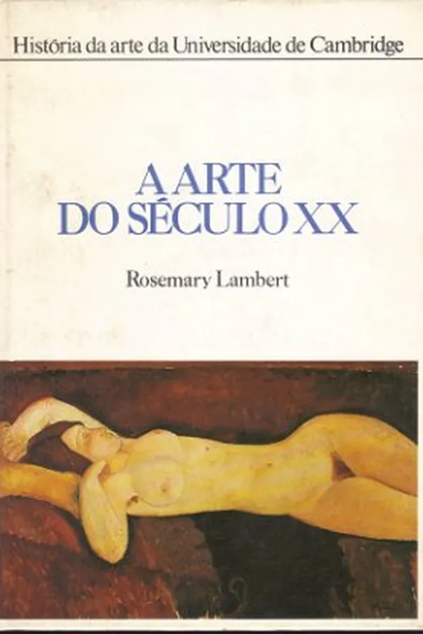 Capa de A Arte do Século XX
