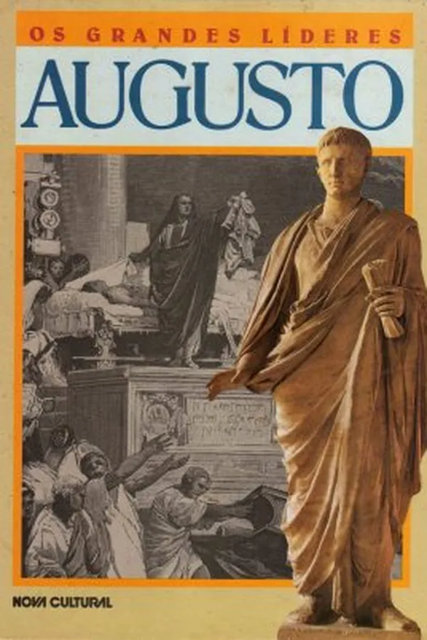 Capa de Os grandes líderes: Augusto