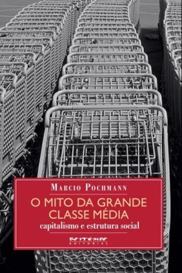 Capa de O mito da grande classe média