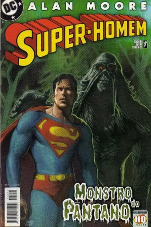 Capa de Super-homem e o Monstro do Pântano
