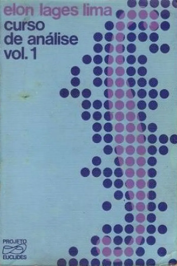 Capa de Curso de Análise vol. 1