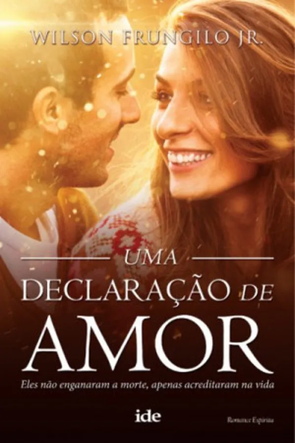 Capa de Uma declaração de amor