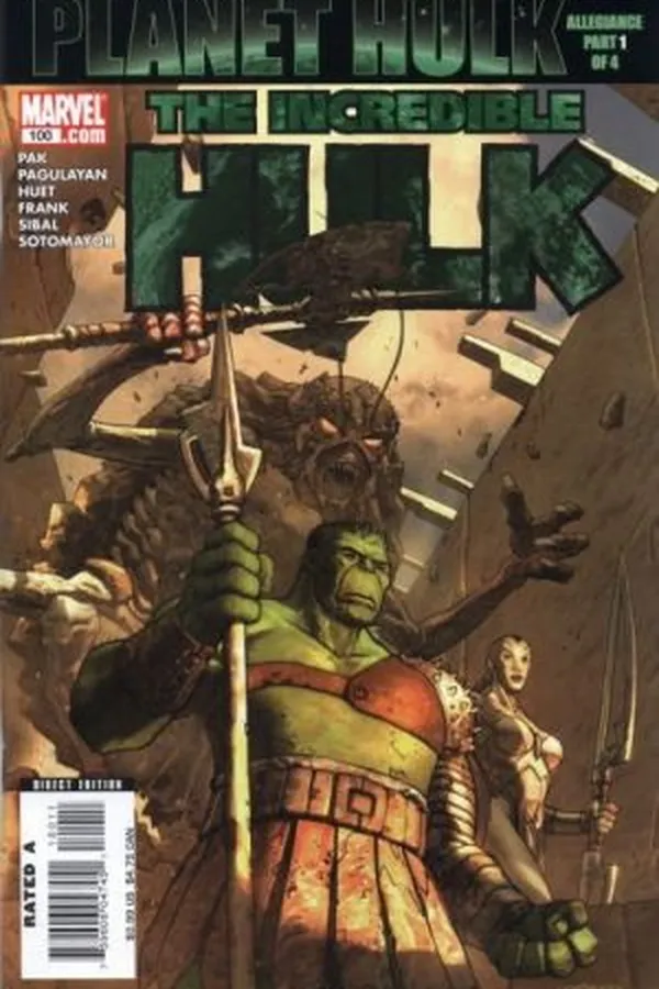 Capa de O Incrível Hulk #100