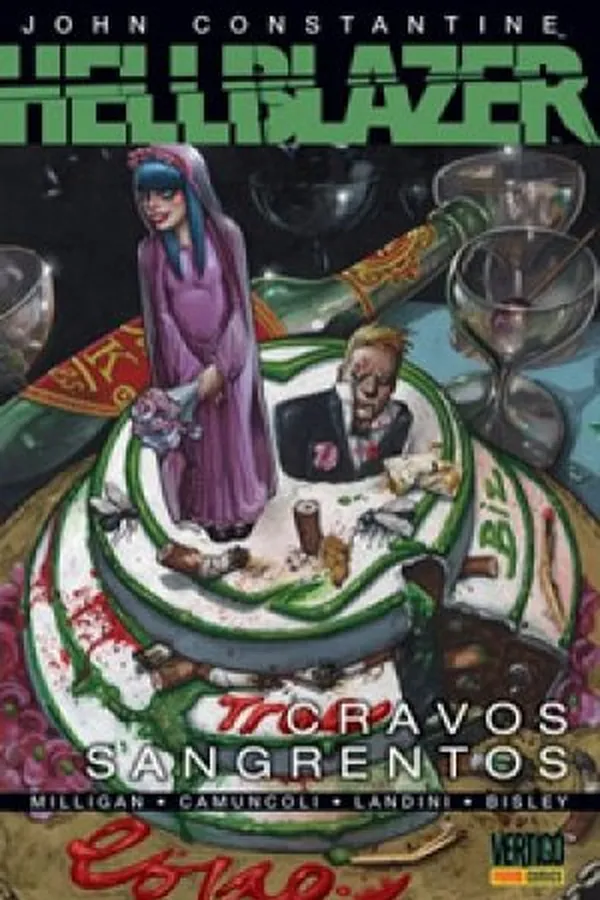 Capa de John Constantine / Hellblazer - Cravos Sangrentos