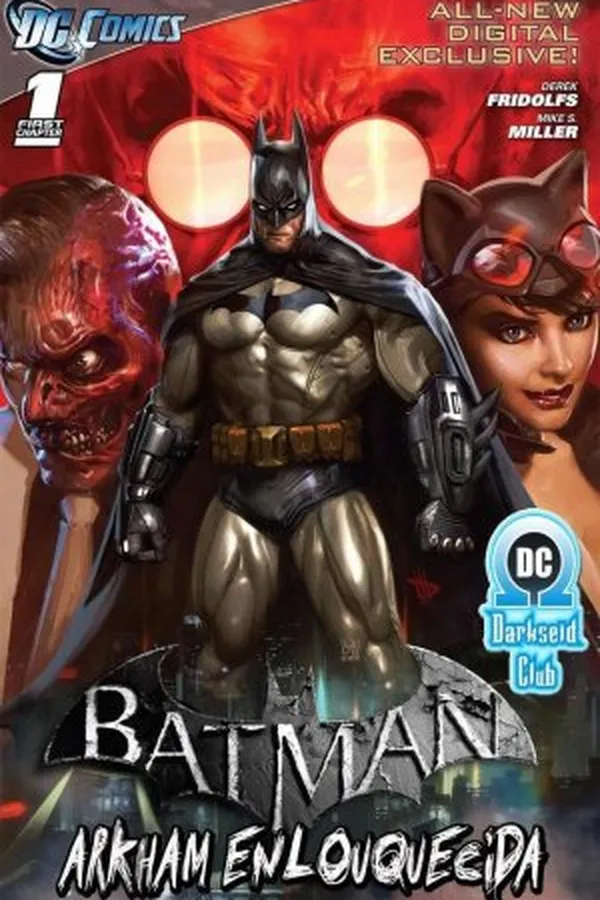 Capa de Batman - Arkham Enlouquecida Capitulo #01
