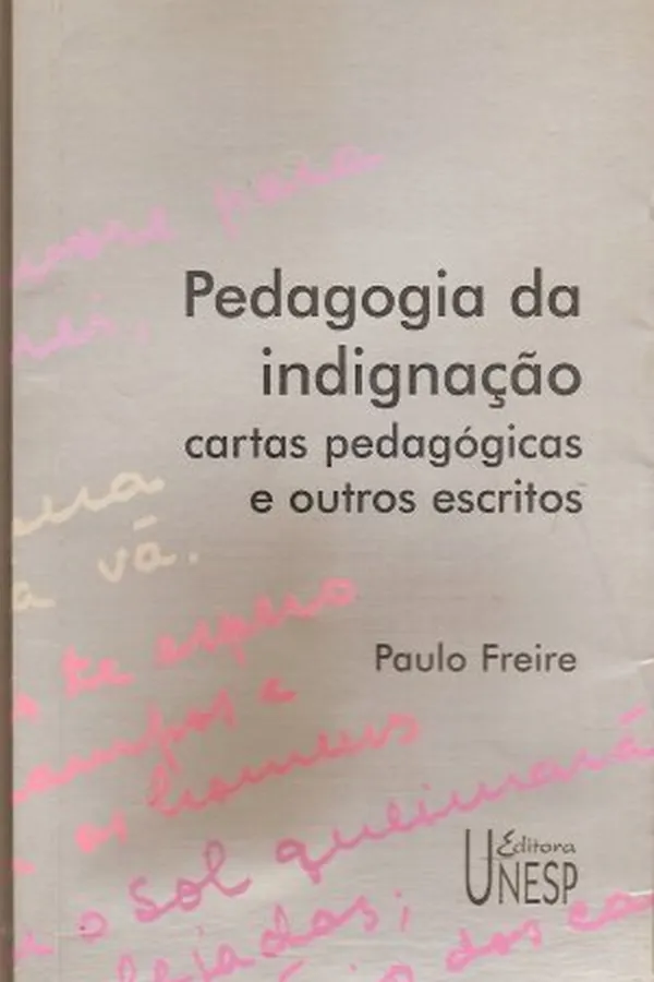 Capa de Pedagoga da Indignação