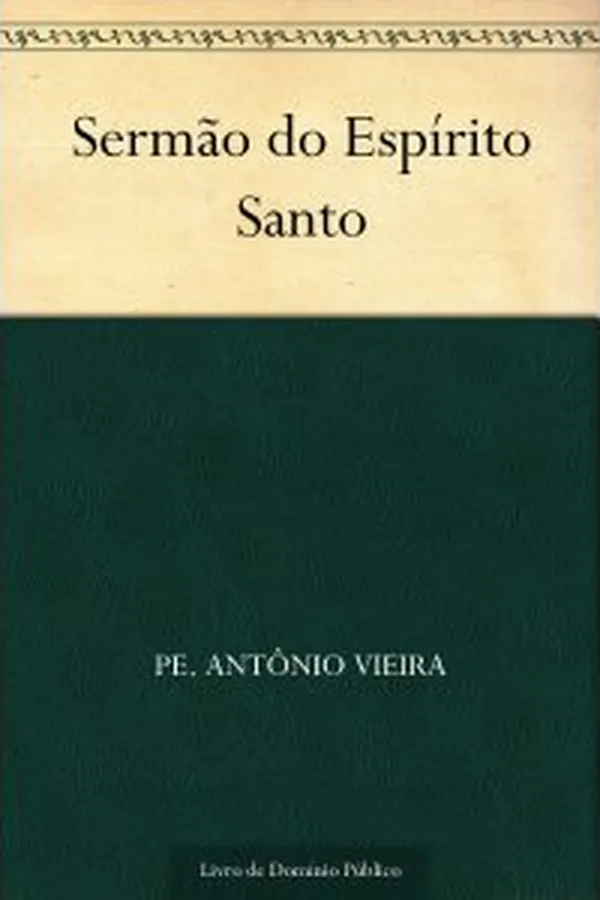 Cover of Sermão do Espírito Santo