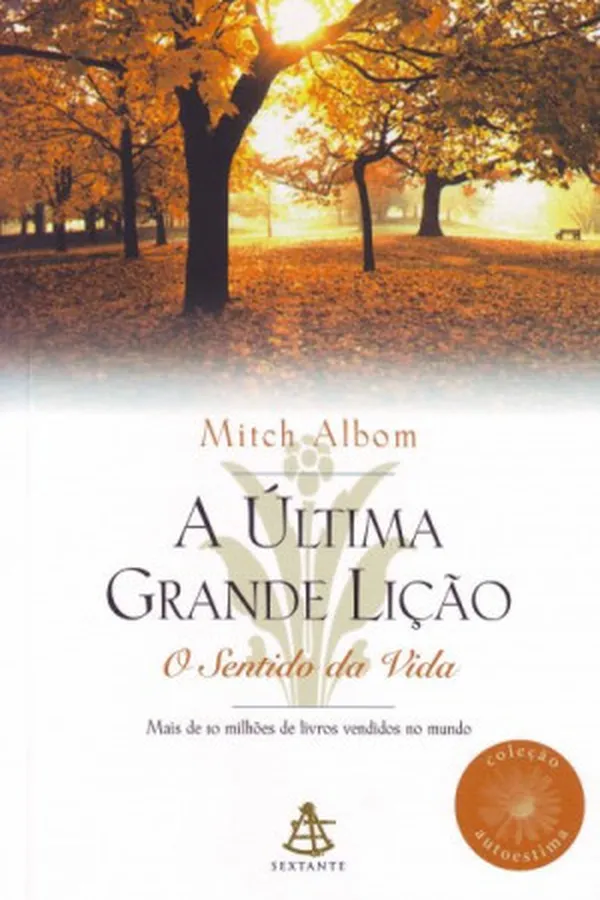 Capa de A Última Grande Lição