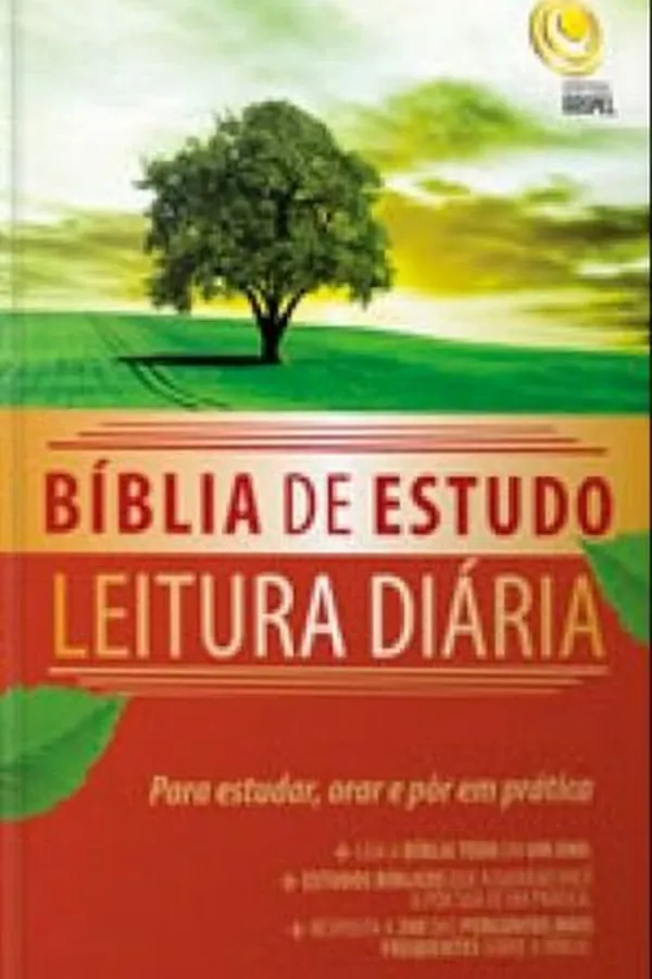 Capa de Bíblia de estudo