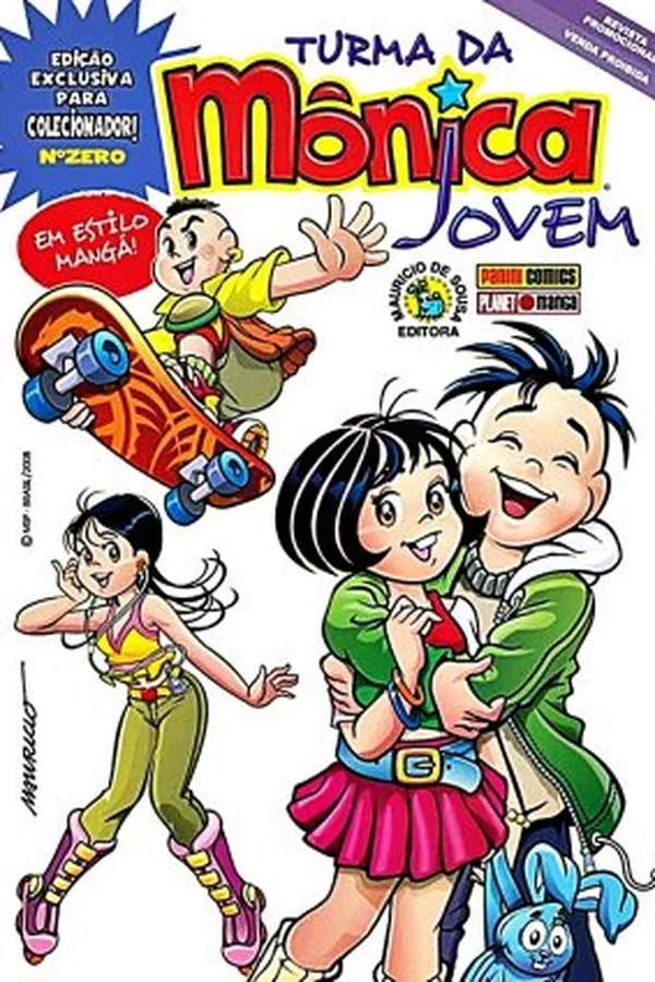 Capa de Turma da Mônica Jovem #00