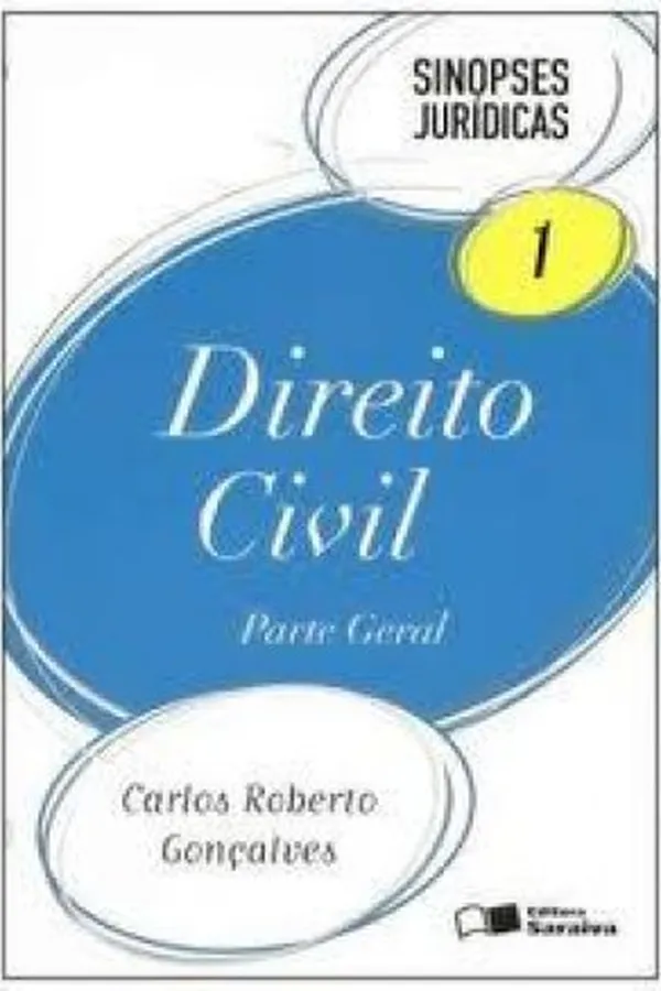 Capa de Direito Civil: Parte Geral