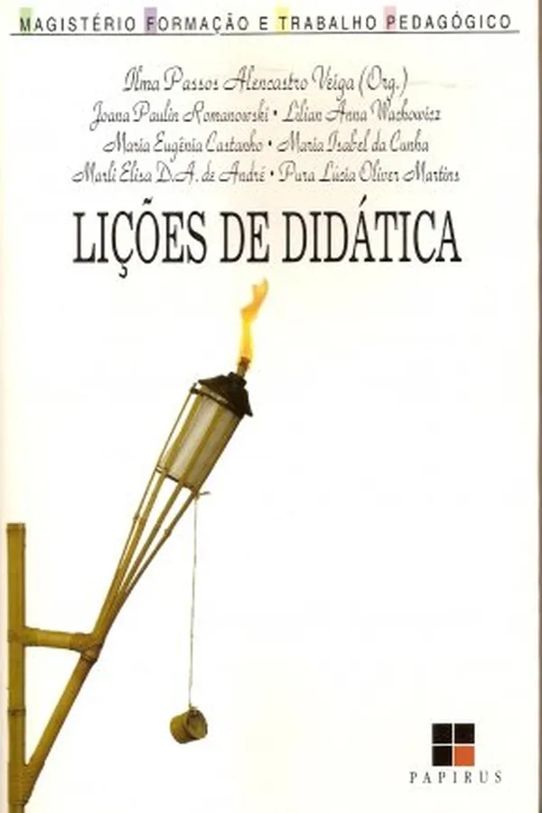 Capa de LIÇÕES DE DIDÁTICA