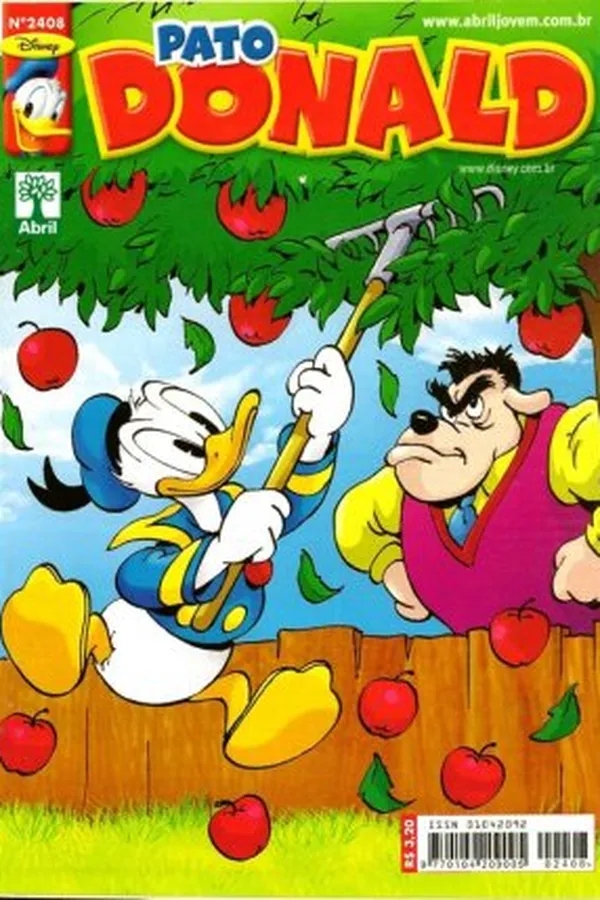 Capa de Pato Donald nº 2408