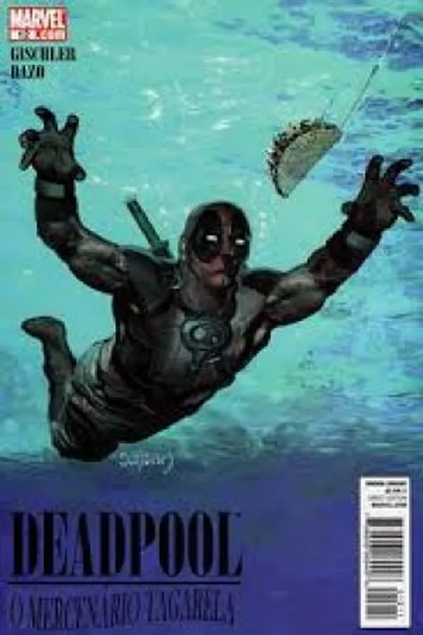 Capa de Deadpool - O Mercenário Tagarela #12