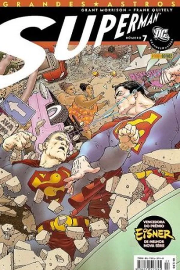 Capa de Grandes Astros Superman #07