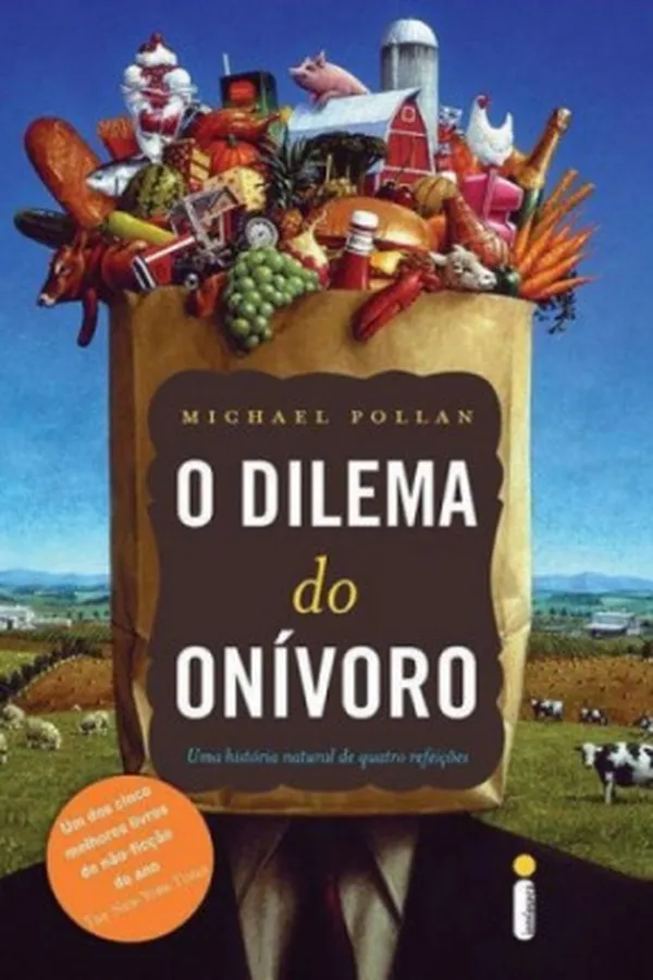 Capa de O Dilema do Onívoro