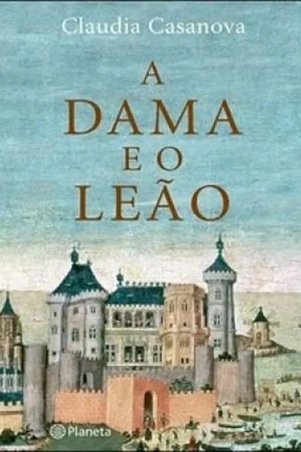 Capa de A Dama e o Leão