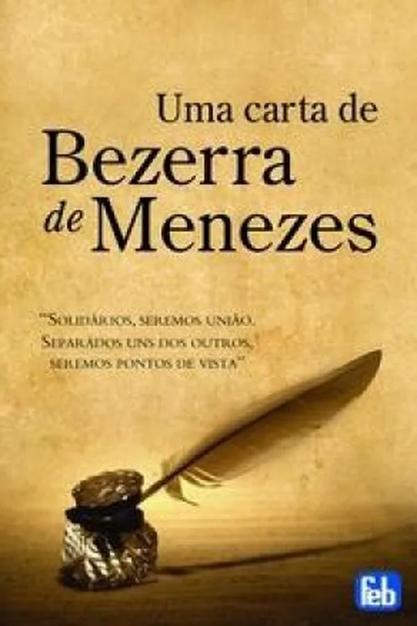 Capa de Uma Carta de Bezerra de Menezes